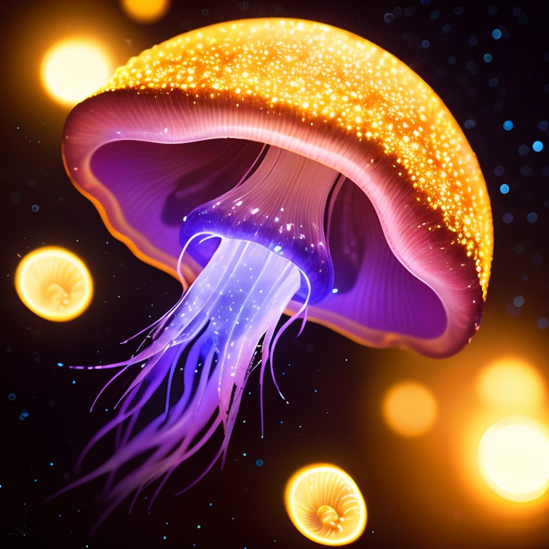406773-1163848664-intricate detailing,photorealism,hyperrealistic, glowing jellyfish mushroom ,flying, starry sky, bokeh, golden ratio composition.png